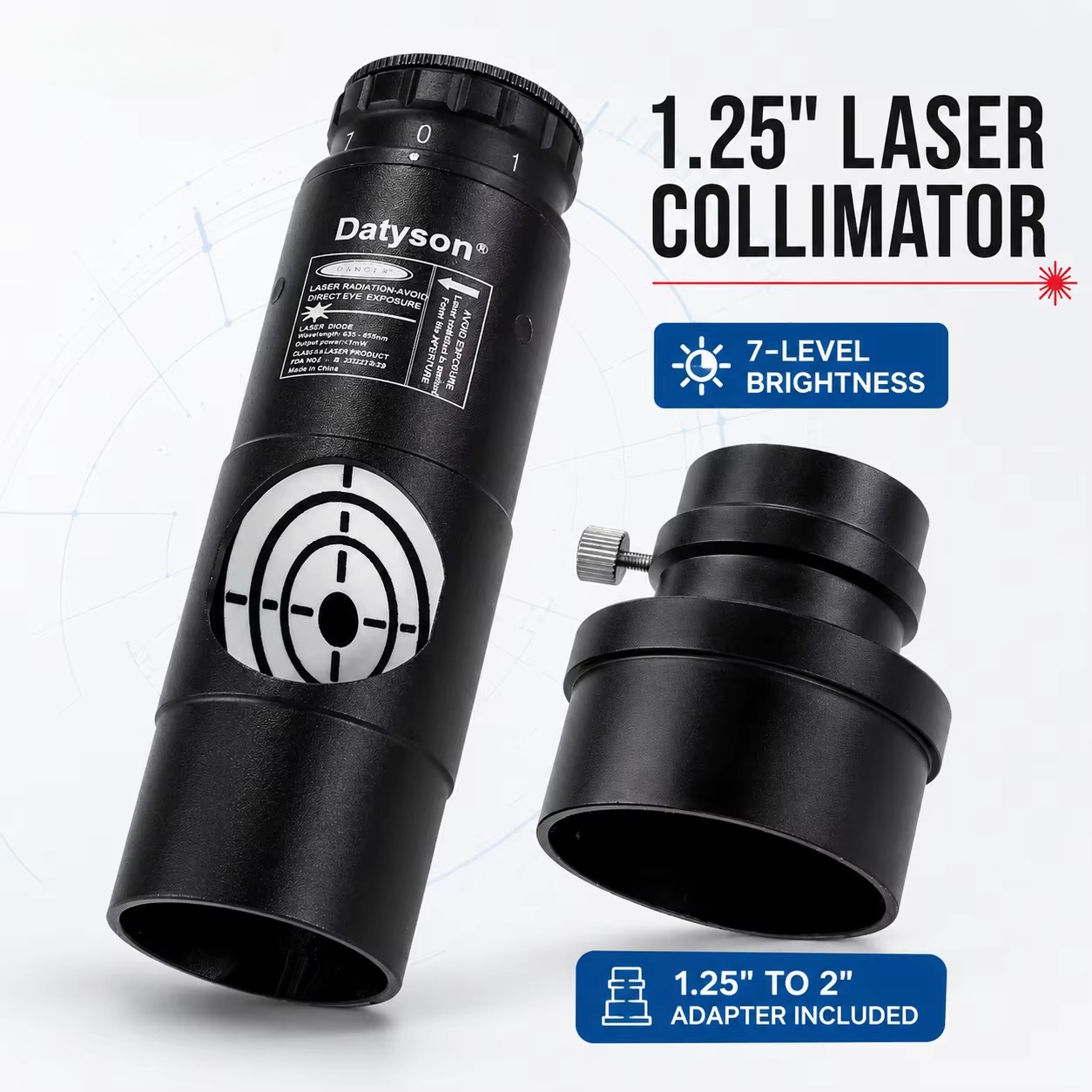 Collimateur laser rouge de 1,2 - Spirit Level avis et prix