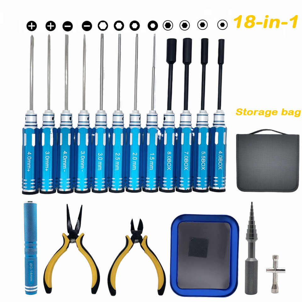 Kits d'outils RC 18 en 1, tour - Screwdriver Set avis et prix